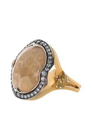 PARULINA Diamond Coral Ring | Thumbnail 5 PARULINA Diamond Coral Ring | Thumbnail 5