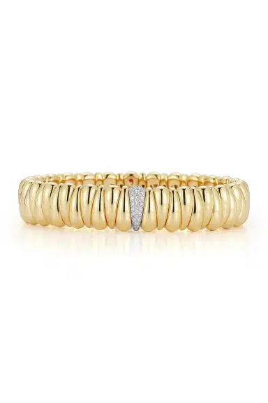 ROBERTO DEMEGLIO Diamond Polished Satin Artiglio Bracelet | Thumbnail 1 ROBERTO DEMEGLIO Diamond Polished Satin Artiglio Bracelet | Thumbnail 1