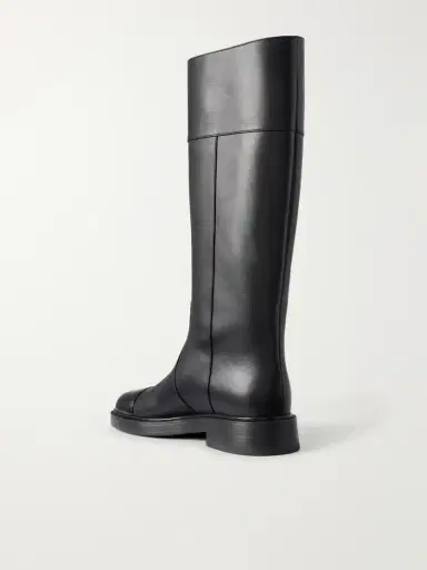 Valentino Garavani Zimmy 35 Leather Knee Boots | Thumbnail 3 Valentino Garavani Zimmy 35 Leather Knee Boots | Thumbnail 3