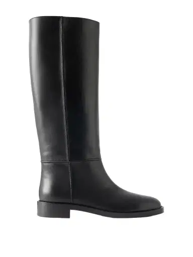 Gianvito Rossi Riding Leather Knee Boots | Thumbnail 1 Gianvito Rossi Riding Leather Knee Boots | Thumbnail 1