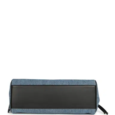 Chanel Chanel Large "Urban Essential" East West Shopping Tote Blue Denim, Black Caviar Gold Hardware | Thumbnail 6 Chanel Chanel Large "Urban Essential" East West Shopping Tote Blue Denim, Black Caviar Gold Hardware | Thumbnail 6