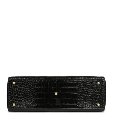 Chanel Chanel Large Cerf Shopping Bag Black Croc Embossed Calfskin Gold Hardware | Thumbnail 6 Chanel Chanel Large Cerf Shopping Bag Black Croc Embossed Calfskin Gold Hardware | Thumbnail 6