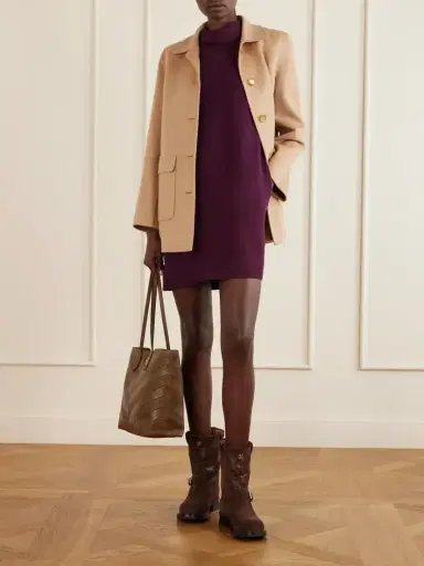 Valentino Garavani Wool And Cashmere-blend Coat | Thumbnail 2 Valentino Garavani Wool And Cashmere-blend Coat | Thumbnail 2
