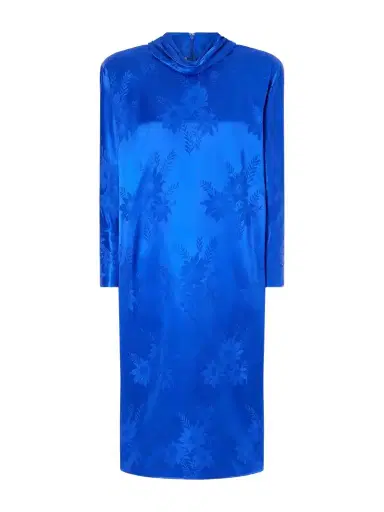 Valentino Garavani Silk-blend Jacquard Midi Dress | Thumbnail 1 Valentino Garavani Silk-blend Jacquard Midi Dress | Thumbnail 1