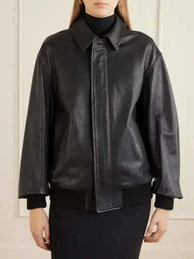 Nour Hammour Toyen Leather Bomber | Thumbnail 3 Nour Hammour Toyen Leather Bomber | Thumbnail 3