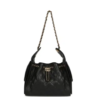 Chanel Chanel Small 25 Hobo Bag Black Caviar Gold Hardware | Thumbnail 6 Chanel Chanel Small 25 Hobo Bag Black Caviar Gold Hardware | Thumbnail 6