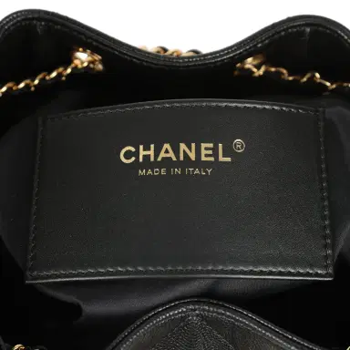 Chanel Chanel Small 25 Hobo Bag Black Caviar Gold Hardware | Thumbnail 9 Chanel Chanel Small 25 Hobo Bag Black Caviar Gold Hardware | Thumbnail 9