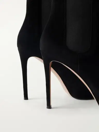 Gianvito Rossi Kim 85 Suede Ankle Boots | Thumbnail 5 Gianvito Rossi Kim 85 Suede Ankle Boots | Thumbnail 5