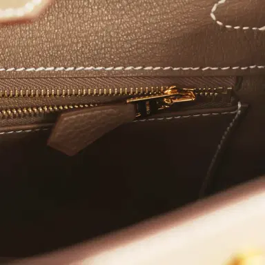 HERMÈS Hermes Birkin 25 Etoupe Togo Gold Hardware | Thumbnail 7 HERMÈS Hermes Birkin 25 Etoupe Togo Gold Hardware | Thumbnail 7