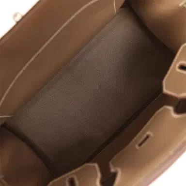 HERMÈS Hermes Birkin 30 Etoupe Togo Brushed Palladium Hardware | Thumbnail 9 HERMÈS Hermes Birkin 30 Etoupe Togo Brushed Palladium Hardware | Thumbnail 9