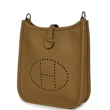 HERMÈS Hermes Evelyne TPM Dune Clemence Palladium Hardware | Thumbnail 5 HERMÈS Hermes Evelyne TPM Dune Clemence Palladium Hardware | Thumbnail 5