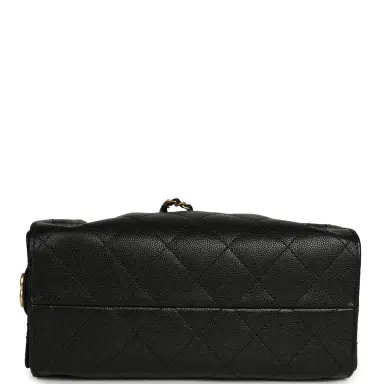 Chanel Pre-owned Chanel Mini 25 Hobo Bag Black Caviar Antique Gold Hardware | Thumbnail 6 Chanel Pre-owned Chanel Mini 25 Hobo Bag Black Caviar Antique Gold Hardware | Thumbnail 6