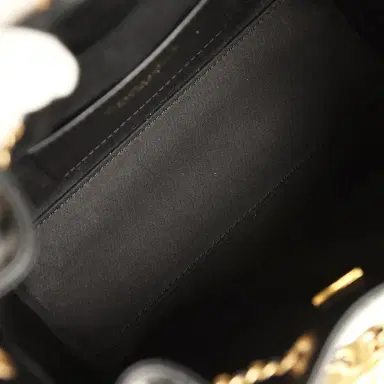 Chanel Pre-owned Chanel Mini 25 Hobo Bag Black Caviar Antique Gold Hardware | Thumbnail 8 Chanel Pre-owned Chanel Mini 25 Hobo Bag Black Caviar Antique Gold Hardware | Thumbnail 8