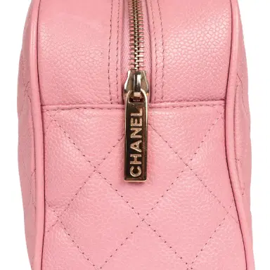Chanel Vintage Chanel Small Timeless CC Bowling Bag Pink Caviar Gold Hardware | Thumbnail 6 Chanel Vintage Chanel Small Timeless CC Bowling Bag Pink Caviar Gold Hardware | Thumbnail 6