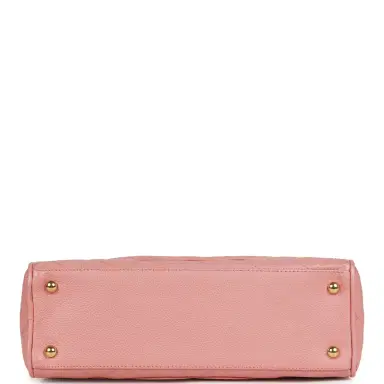 Chanel Vintage Chanel Small Timeless CC Bowling Bag Pink Caviar Gold Hardware | Thumbnail 7 Chanel Vintage Chanel Small Timeless CC Bowling Bag Pink Caviar Gold Hardware | Thumbnail 7