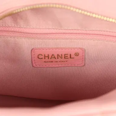 Chanel Vintage Chanel Small Timeless CC Bowling Bag Pink Caviar Gold Hardware | Thumbnail 9 Chanel Vintage Chanel Small Timeless CC Bowling Bag Pink Caviar Gold Hardware | Thumbnail 9