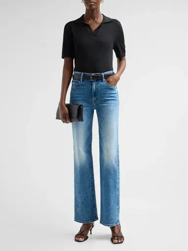 Mother Women's The Kick It High-Rise Jeans | Thumbnail 2 Mother Women's The Kick It High-Rise Jeans | Thumbnail 2