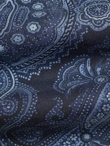 Ralph Lauren Purple Label Men's Paisley Silk Neck Tie | Thumbnail 4 Ralph Lauren Purple Label Men's Paisley Silk Neck Tie | Thumbnail 4