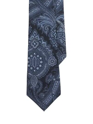 Ralph Lauren Purple Label Men's Paisley Silk Neck Tie | Thumbnail 1 Ralph Lauren Purple Label Men's Paisley Silk Neck Tie | Thumbnail 1