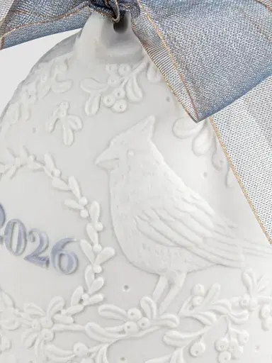 Lladro 2026 Christmas Bell - White And Blue | Thumbnail 5 Lladro 2026 Christmas Bell - White And Blue | Thumbnail 5