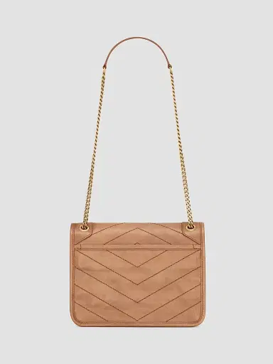 Saint Laurent Women's Niki Baby Shoulder Bag in Vintage Leather - Light Caramel | Thumbnail 3 Saint Laurent Women's Niki Baby Shoulder Bag in Vintage Leather - Light Caramel | Thumbnail 3