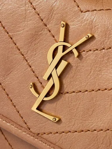 Saint Laurent Women's Niki Baby Shoulder Bag in Vintage Leather - Light Caramel | Thumbnail 8 Saint Laurent Women's Niki Baby Shoulder Bag in Vintage Leather - Light Caramel | Thumbnail 8
