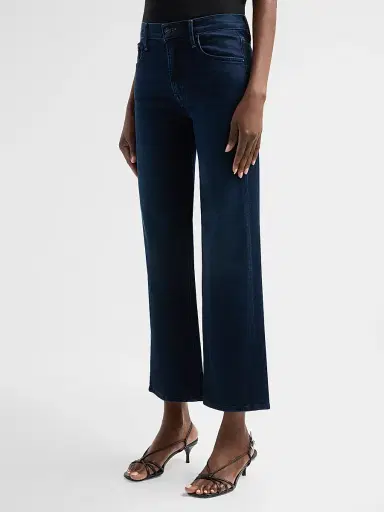 Mother Women's The Mid-Rise Rambler Zip Ankle Jeans - Chip On Shoulder | Thumbnail 4 Mother Women's The Mid-Rise Rambler Zip Ankle Jeans - Chip On Shoulder | Thumbnail 4