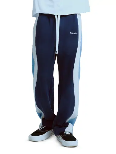 Nahmias Men's Ollie Colorblocked Sweatpants - Worn Navy - Size XXL | Thumbnail 1 Nahmias Men's Ollie Colorblocked Sweatpants - Worn Navy - Size XXL | Thumbnail 1