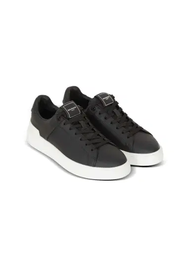 Balmain B-Court smooth leather sneakers | Thumbnail 3 Balmain B-Court smooth leather sneakers | Thumbnail 3