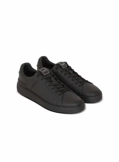 Balmain B-Court smooth leather sneakers | Thumbnail 3 Balmain B-Court smooth leather sneakers | Thumbnail 3