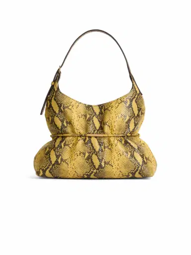 Balmain SPHYNX medium bag in python-effect leather | Thumbnail 1 Balmain SPHYNX medium bag in python-effect leather | Thumbnail 1