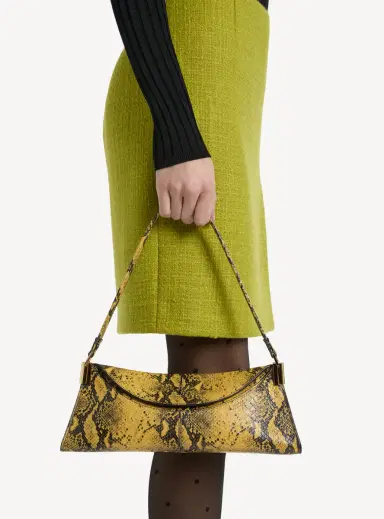 Balmain 64-83 small bag in python-effect leather | Thumbnail 2 Balmain 64-83 small bag in python-effect leather | Thumbnail 2