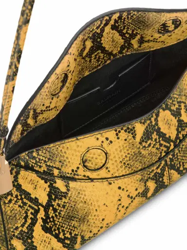 Balmain 64-83 small bag in python-effect leather | Thumbnail 7 Balmain 64-83 small bag in python-effect leather | Thumbnail 7