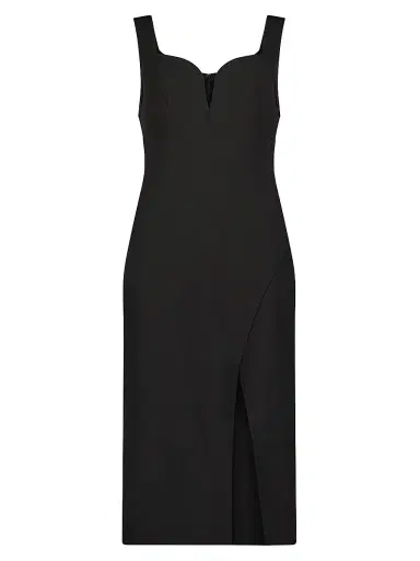 BCBGMAXAZRIA Women's Sweetheart Body-Con Midi-Dress - Black | Thumbnail 1 BCBGMAXAZRIA Women's Sweetheart Body-Con Midi-Dress - Black | Thumbnail 1