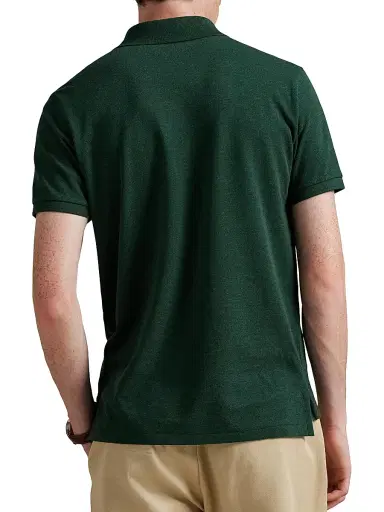 Polo Ralph Lauren Men's The Iconic Cotton Mesh Polo Shirt | Thumbnail 4 Polo Ralph Lauren Men's The Iconic Cotton Mesh Polo Shirt | Thumbnail 4