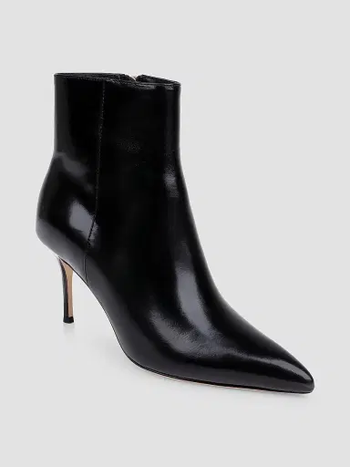 L'Agence Women's Houston 75MM Leather Stiletto Booties | Thumbnail 2 L'Agence Women's Houston 75MM Leather Stiletto Booties | Thumbnail 2