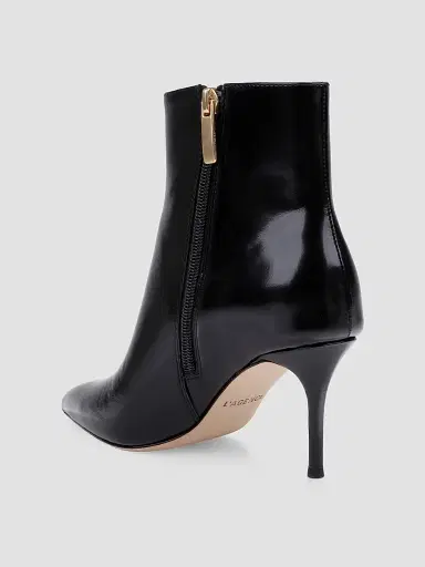 L'Agence Women's Houston 75MM Leather Stiletto Booties | Thumbnail 3 L'Agence Women's Houston 75MM Leather Stiletto Booties | Thumbnail 3
