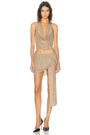 HAELO Rhinestone Loop Skirt | Thumbnail 5 HAELO Rhinestone Loop Skirt | Thumbnail 5