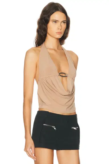 HAELO Cowl Halter Top | Thumbnail 2 HAELO Cowl Halter Top | Thumbnail 2