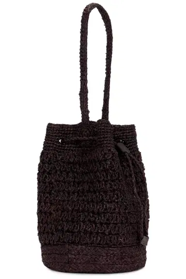 Jenni Kayne Riviera Raffia Bucket Bag | Thumbnail 4 Jenni Kayne Riviera Raffia Bucket Bag | Thumbnail 4