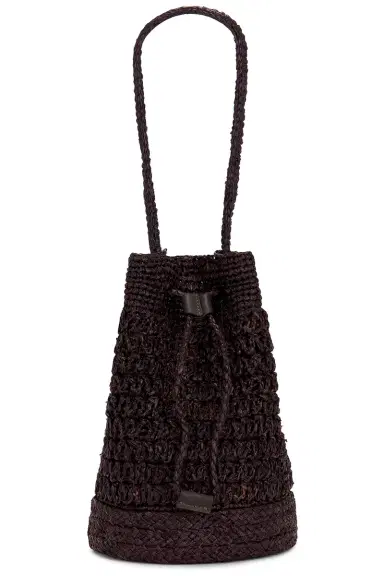 Jenni Kayne Riviera Raffia Bucket Bag | Thumbnail 1 Jenni Kayne Riviera Raffia Bucket Bag | Thumbnail 1