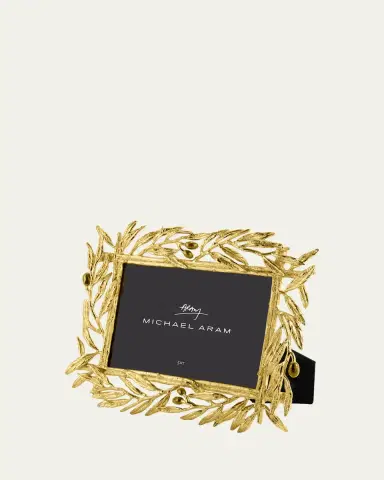 Michael Aram Olive Branch Picture Frame - 5" x 7" | Thumbnail 2 Michael Aram Olive Branch Picture Frame - 5" x 7" | Thumbnail 2