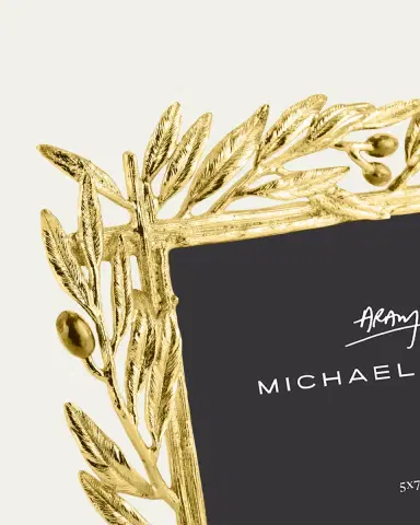Michael Aram Olive Branch Picture Frame - 5" x 7" | Thumbnail 4 Michael Aram Olive Branch Picture Frame - 5" x 7" | Thumbnail 4