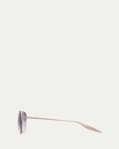 Barton Perreira Chevalier Titanium Aviator Sunglasses | Thumbnail 3 Barton Perreira Chevalier Titanium Aviator Sunglasses | Thumbnail 3