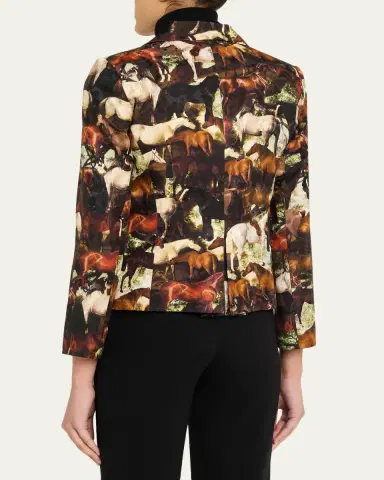 Libertine Take The Reins Silk Single-Breasted Jacket | Thumbnail 3 Libertine Take The Reins Silk Single-Breasted Jacket | Thumbnail 3