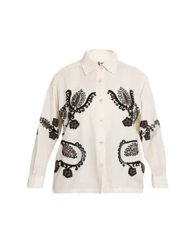 Kartik Research Embroidered Knot Long-Sleeve Shirt | Thumbnail 1 Kartik Research Embroidered Knot Long-Sleeve Shirt | Thumbnail 1