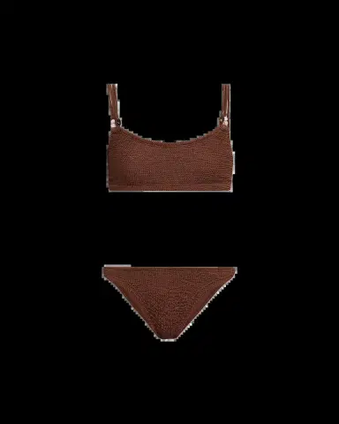 Hunza G Cassie Beaded Two-Piece Swimsuit | Thumbnail 2 Hunza G Cassie Beaded Two-Piece Swimsuit | Thumbnail 2