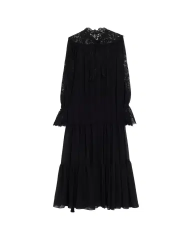 Kobi Halperin Skye Tiered Lace-Inset Maxi Dress | Thumbnail 1 Kobi Halperin Skye Tiered Lace-Inset Maxi Dress | Thumbnail 1