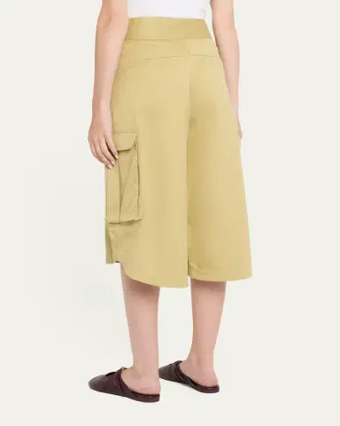 Rosie Assoulin Laced Cotton Cargo Surf Shorts | Thumbnail 3 Rosie Assoulin Laced Cotton Cargo Surf Shorts | Thumbnail 3