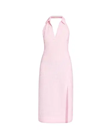 Simkhai Clairmont Seersucker Gingham Halter Dress | Thumbnail 1 Simkhai Clairmont Seersucker Gingham Halter Dress | Thumbnail 1